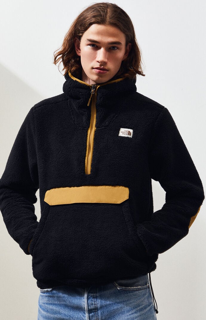 the north face campshire fleece pullover hoodie