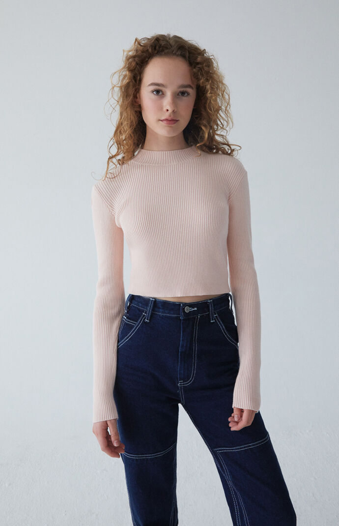 Brett store turtleneck top