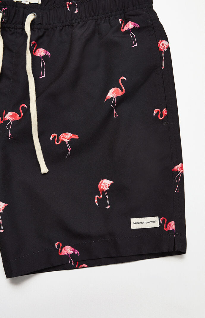 Florida Flamingo 17" Swim Trunks
