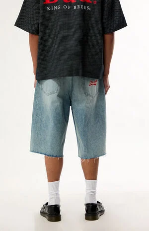 by Pacsun Bud King Of Beers Baggy Jorts image number 3