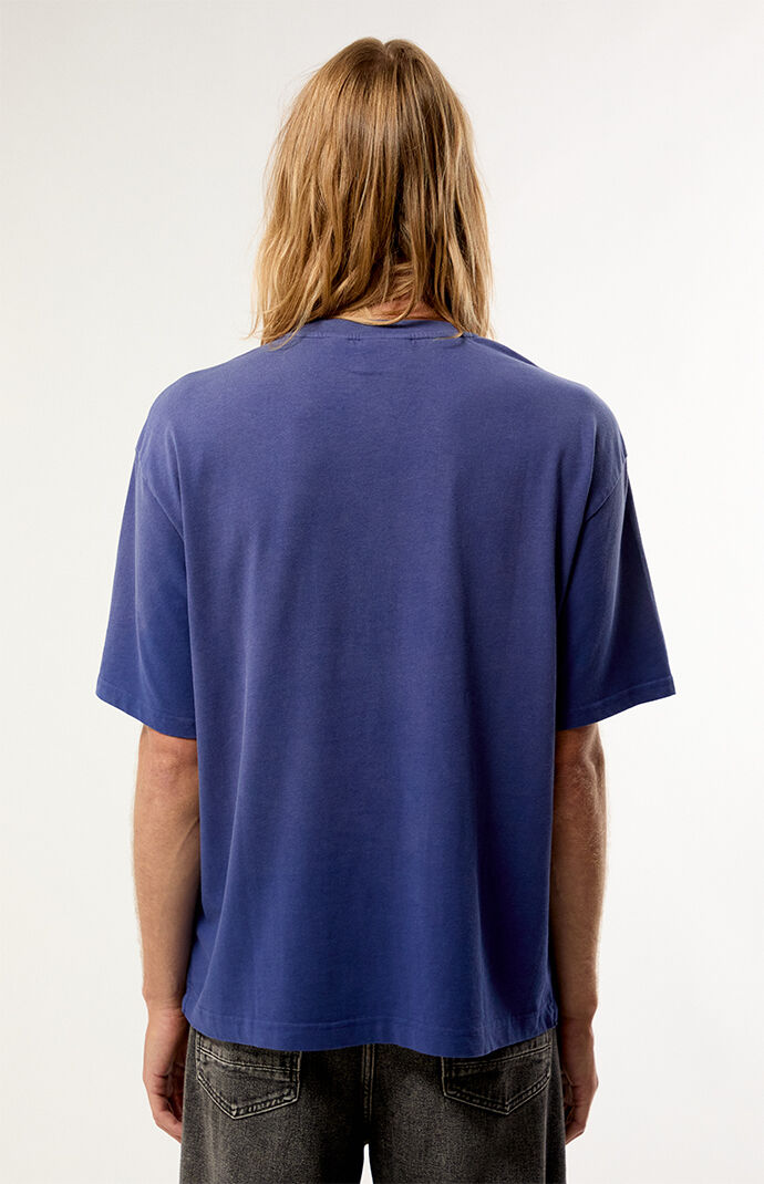 L/AB c/o Off-White Diagonal Garment Wash T-Shirt
