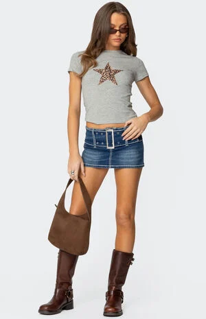 Narla Leopard Star T-Shirt image number 2