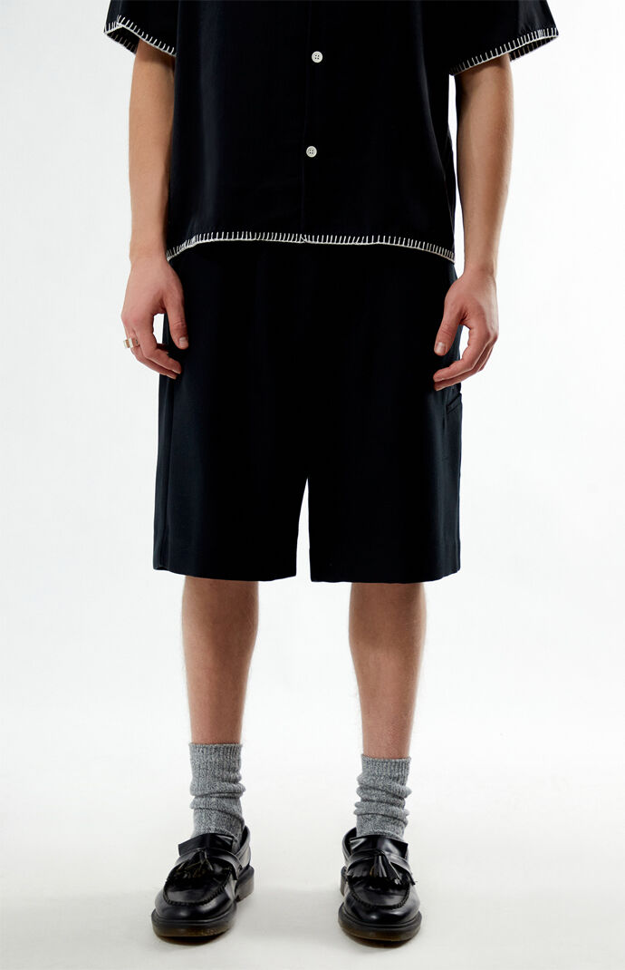 The Met x PacSun Ceremony Pleated Baggy Shorts