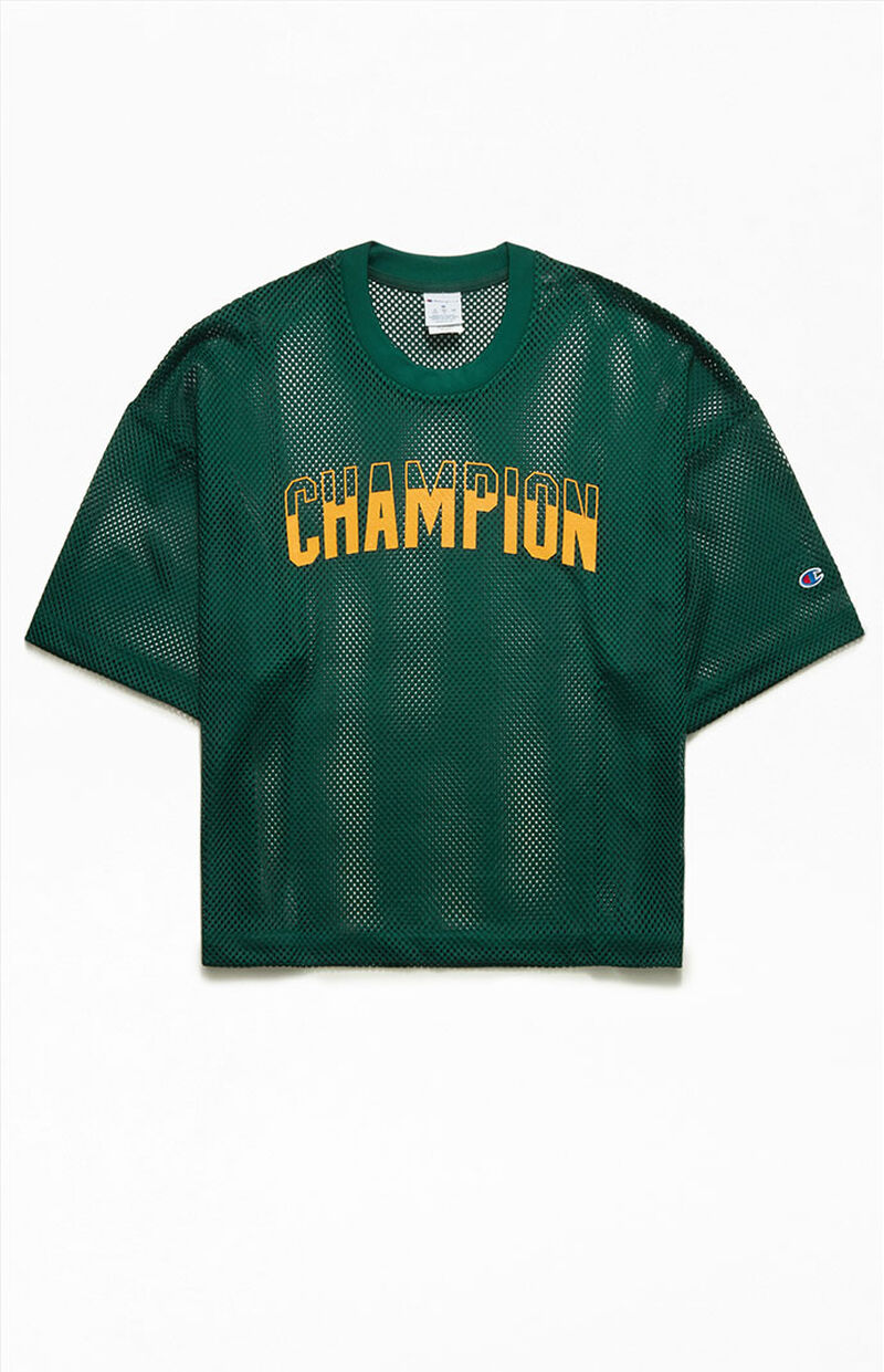 Champion Mesh Cropped Football Jersey PacSun