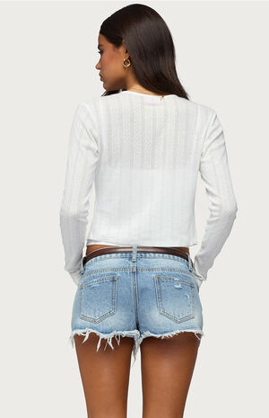 Adie Pointelle Cardigan image number 3