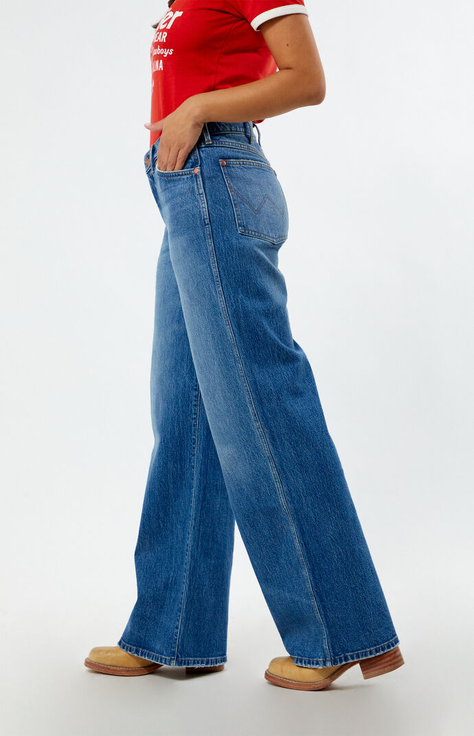 Wrangler x PacSun Raver Low Rise Baggy Jeans | PacSun