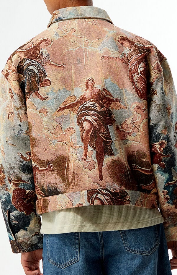 Pacsun Renaissance Jacquard Gas Jacket