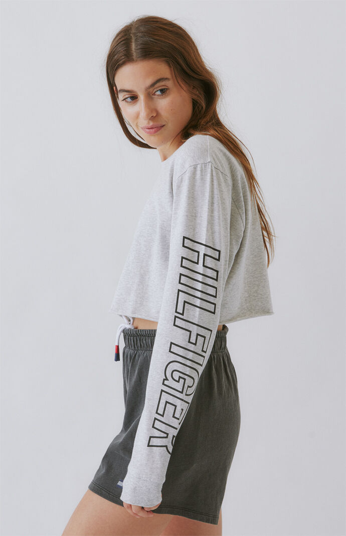 Crop Long Sleeve T-Shirt