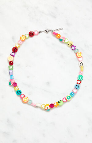 Multi Beaded Necklace Multi Beaded Necklace image number null
