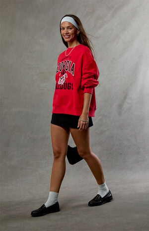 Georgia Bulldogs Crew Neck Sweatshirt image number 5
