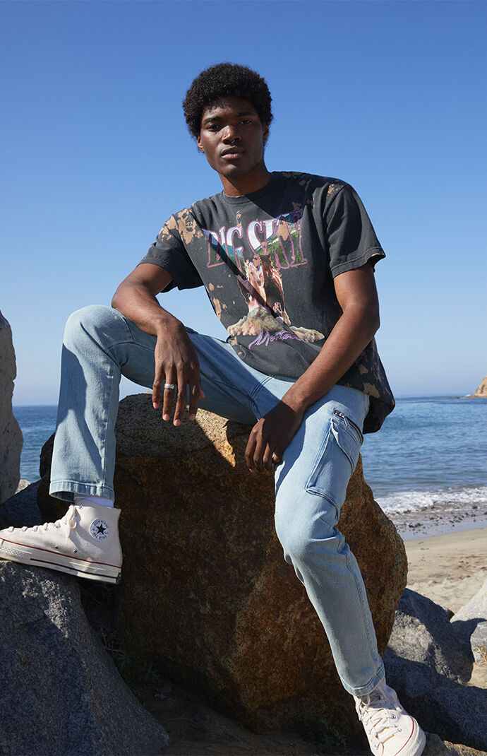 Big Sky Vintage Bleach T-Shirt