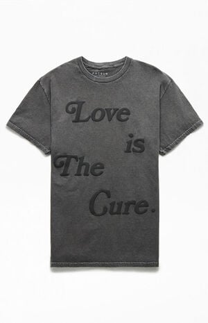 Love Is The Cure Puff Graphic T-Shirt image number 1