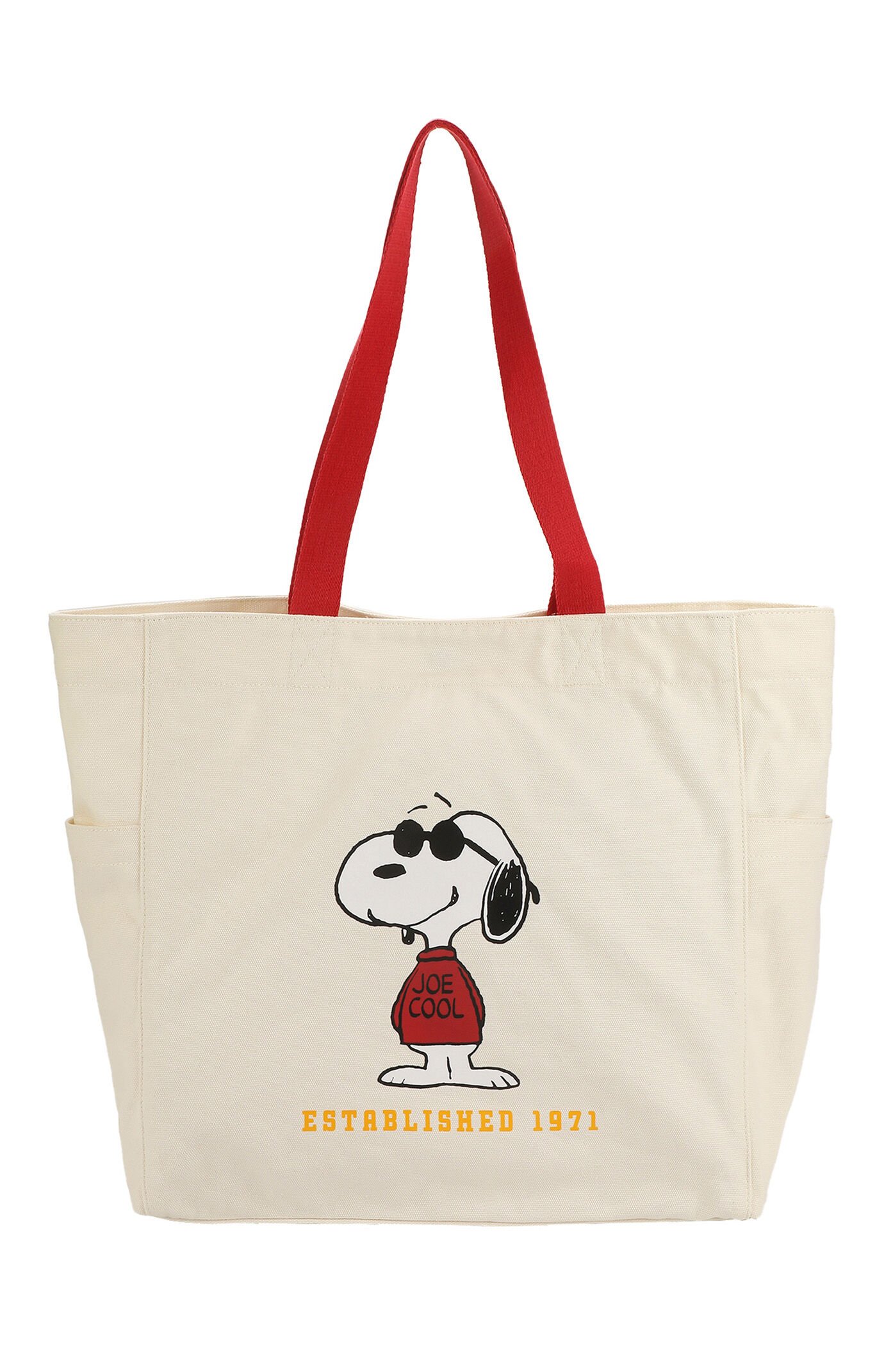 Peanuts Joe Cool Snoopy Est. 1971 Canvas Tote Bag