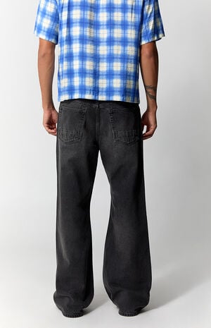 Bennet Baggy Flare Jeans Black image number 4