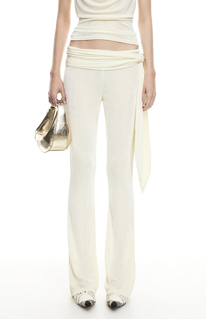 LIONESS Butterfly Flare Pants