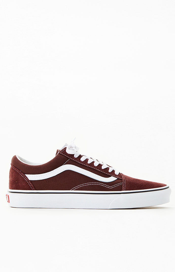 Vans suede sales old skool brown