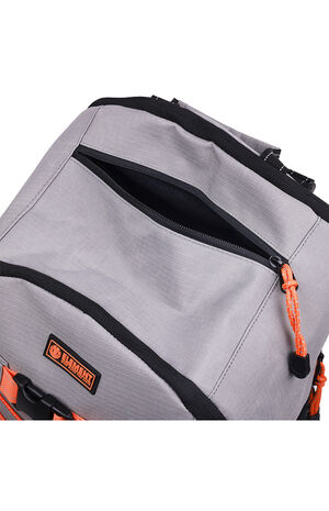 Gray Logo Ripstop Backpack image number 10