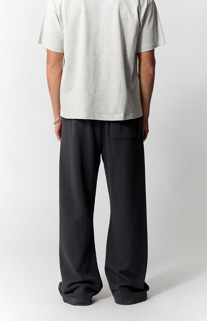 Pacsun Black Wash Baggy Sweatpants