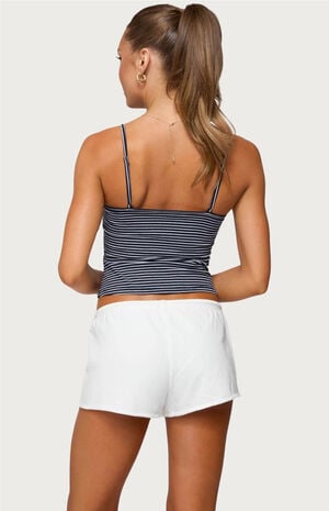 Tova Striped Scoop Tank Top image number 3