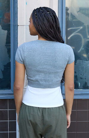 Melange Zoa Cropped Cardigan image number 3