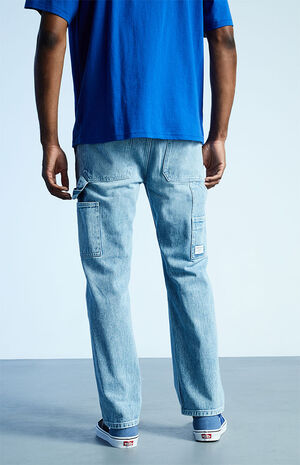 Medium Indigo Straight Carpenter Jeans image number 4