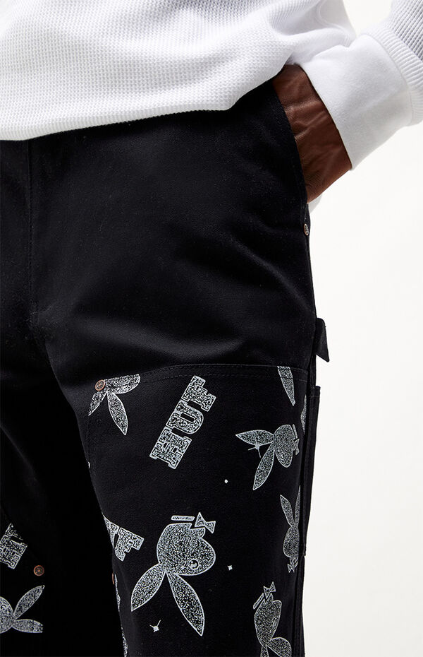 Huf X Playboy Vvs Double Knee Pants Pacsun
