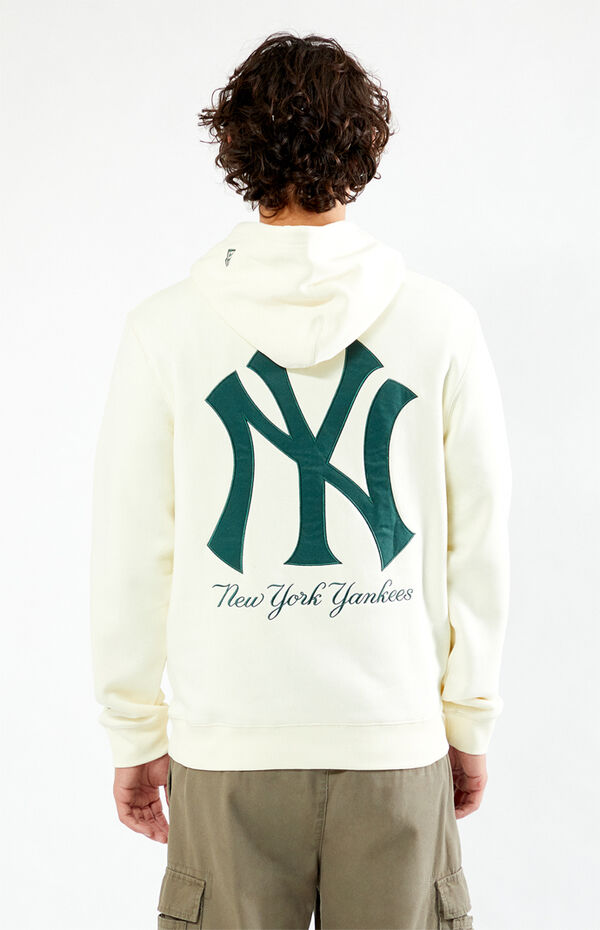Sweat à Capuche Blanc New York Yankees Pro Standard - Taille M - Patchs Brodés