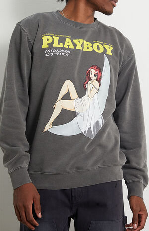 x Playboy Moonlit Crew Neck Sweatshirt image number 2