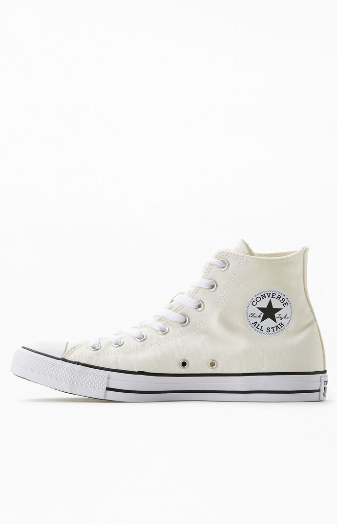 White Chuck Taylor All Star Smile High Top Shoes