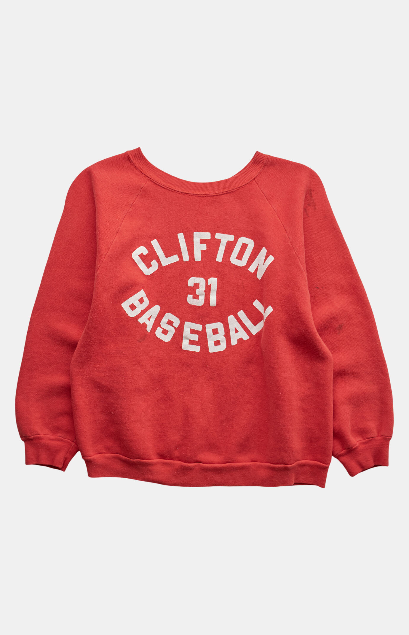 PS VINTAGE 80s Clifton Baseball Crew Neck Sweatshirt