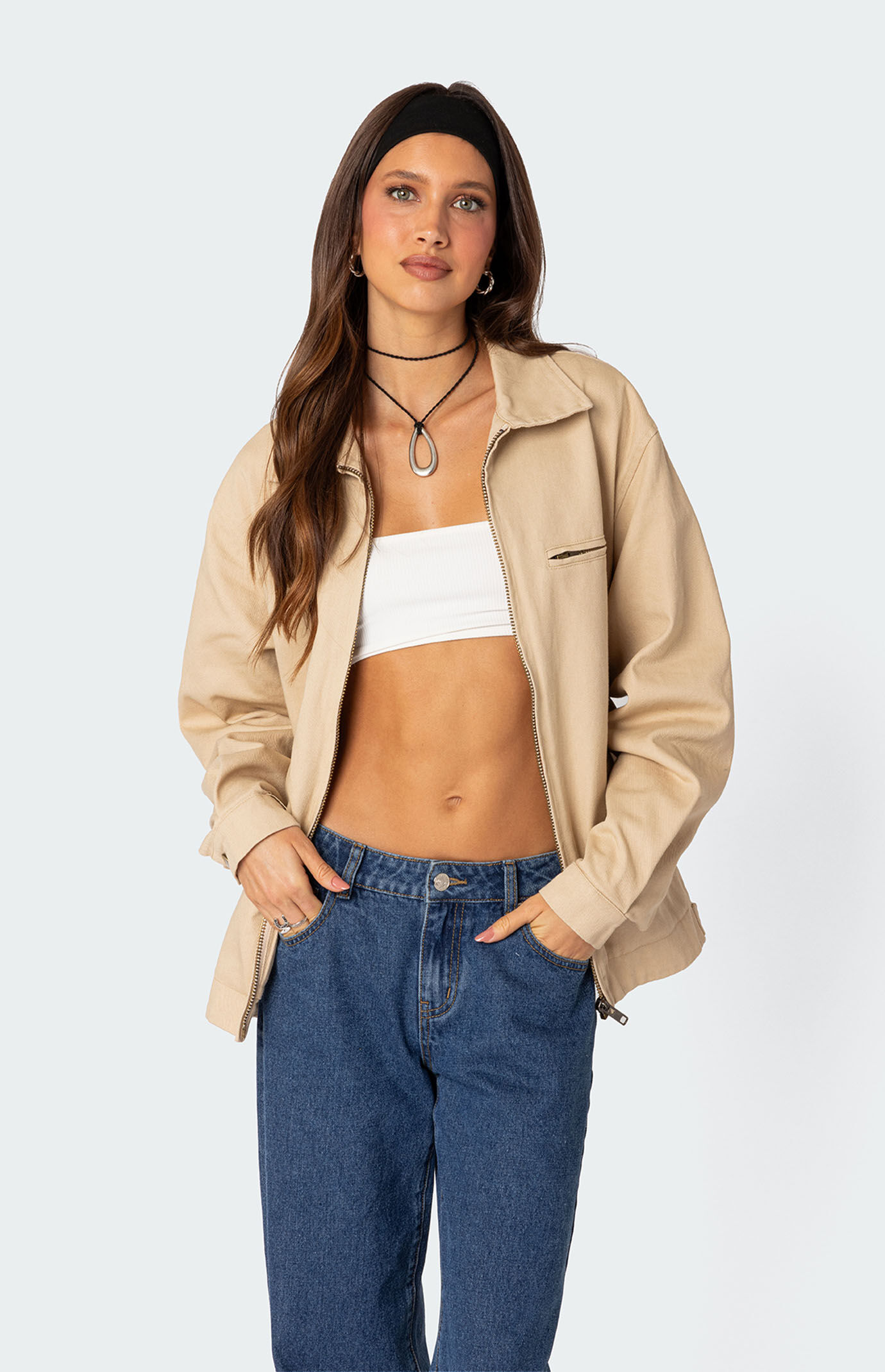 Canvas utility jacket women's hotsell