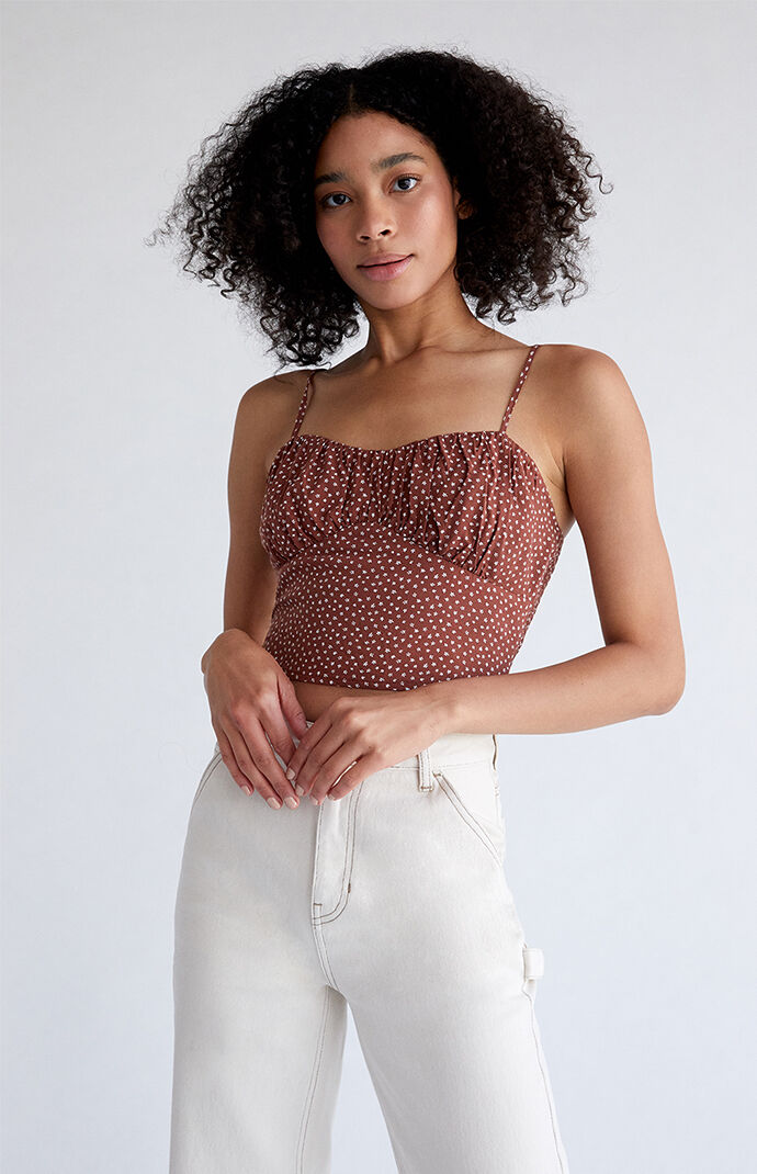 Ruched Cami Top