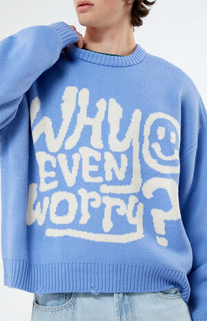 Why Even Worry Cropped Sweater image number 2