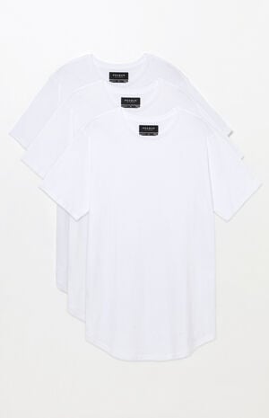 Three Pack Scallop T-Shirts image number 1