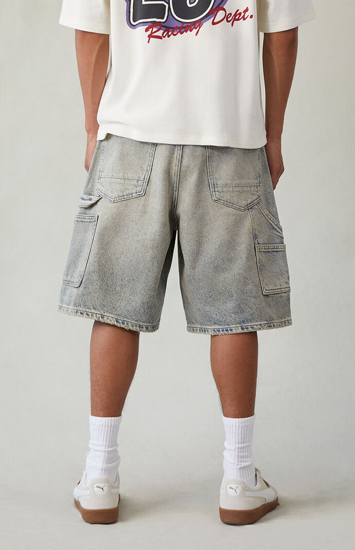 パンツ Baggy Denim Short Light Washed Indigo 34 Buy Supreme Baggy Denim Short 'Light Washed Indigo' - SS25SH8