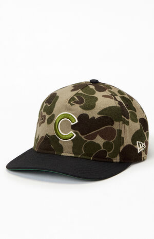 Chicago Cubs Wool Duck Camo 19TWENTY Dad Hat image number 4