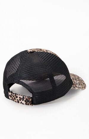 Leopard Trucker Hat image number 2