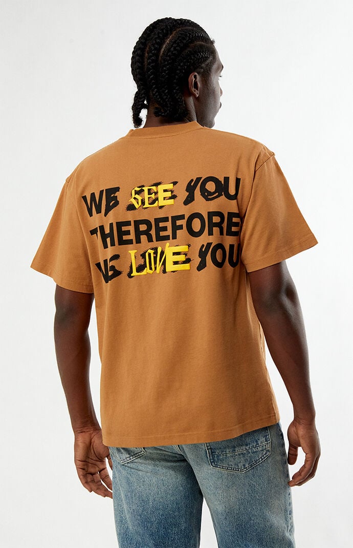 UPRISERS We Love You Puff Graphic T-Shirt