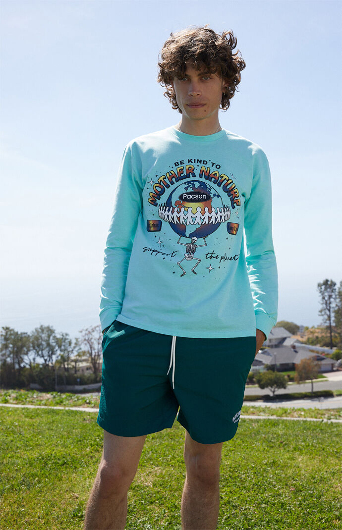 Eco Support The Planet Long Sleeve T-Shirt