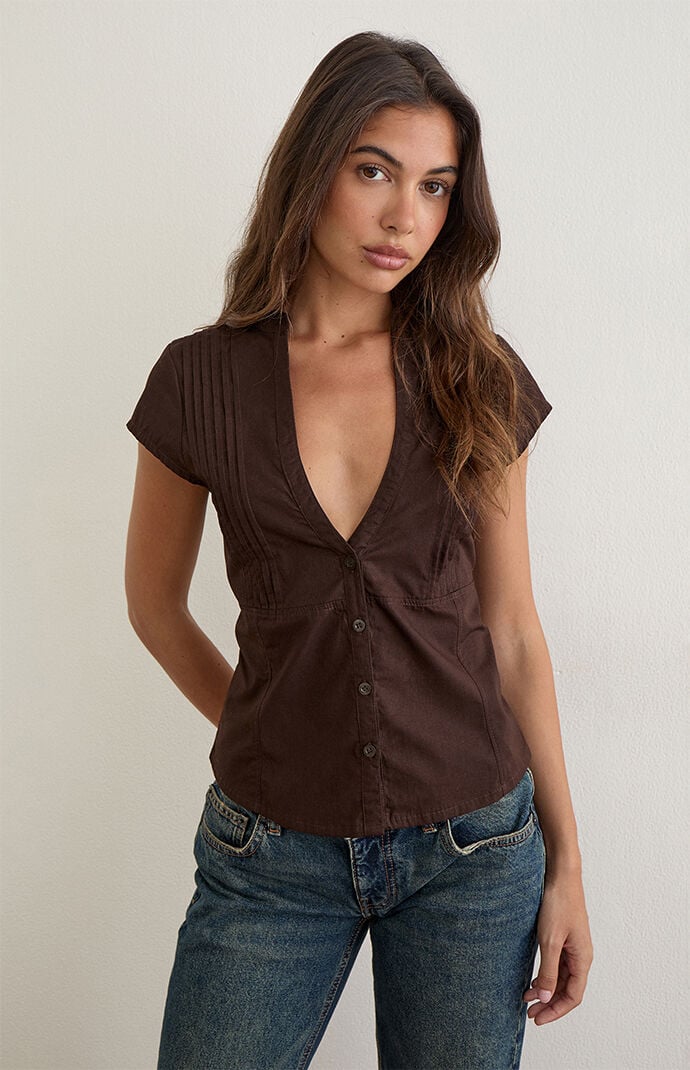 Motel Rocks Burke Button Down Top