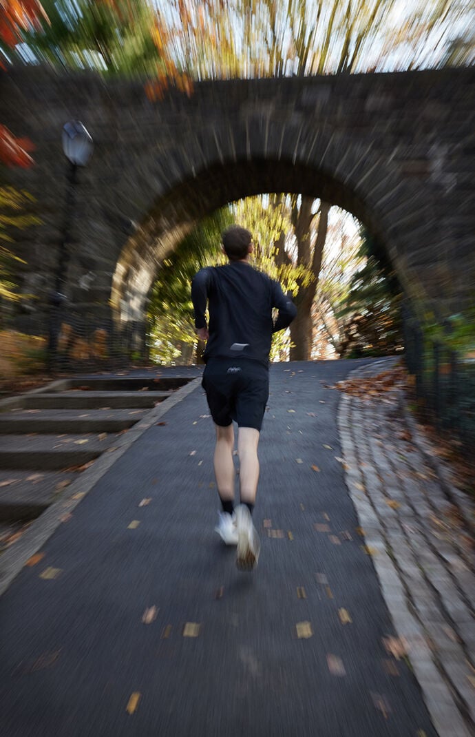 A.R.C. Active Black Performance Long Sleeve T-Shirt