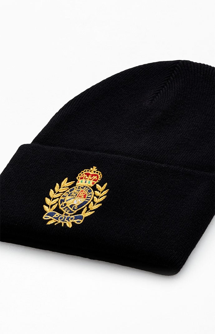 Ralph lauren merino wool beanie clearance