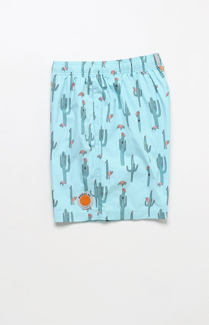 Bob Cactus 15" Swim Trunks