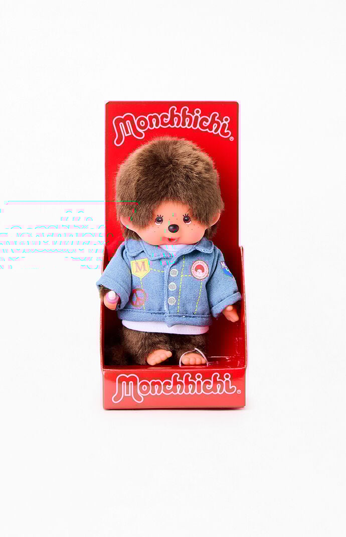 その他 MONCHICHI BOY IN JEANS PANTS & JACKET Monchhichi Jeans Jacket Boy Monchichi Sekiguchi 20cm 8