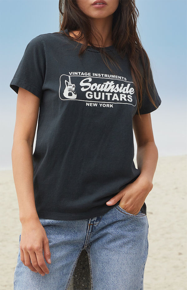 T-shirt Schecter Guitar Research Logo, Noir/gris/bleu Marine/blanc - Taille S à 5XL, Coton Lourd, Neuf