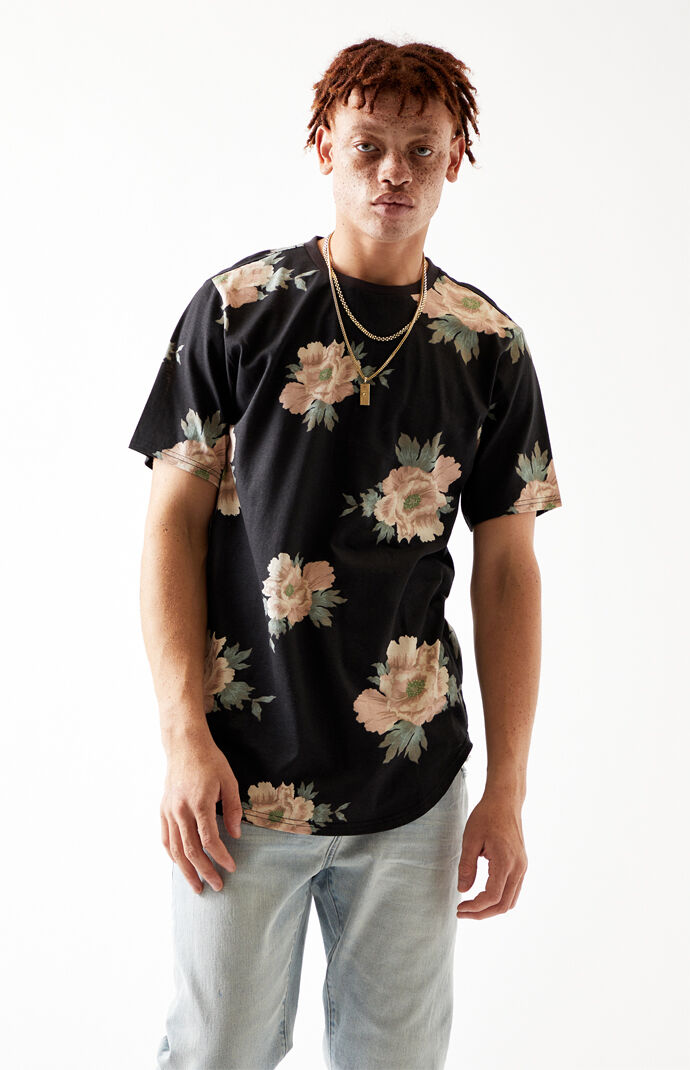 Coronet Floral Scallop T-Shirt