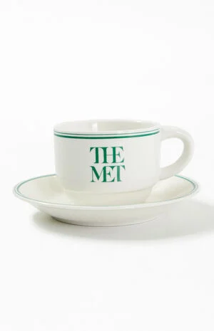 Cafe Espresso Cup & Saucer Set image number 1