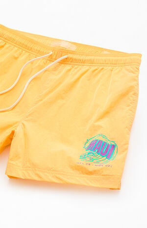 Maui Crinkle 4.5" Swim Trunks image number 4