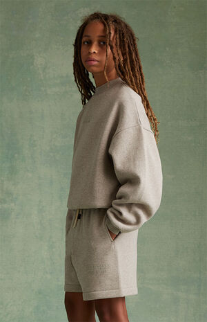 Essentials Core Heather Crew Neck Sweatshirt image number 2