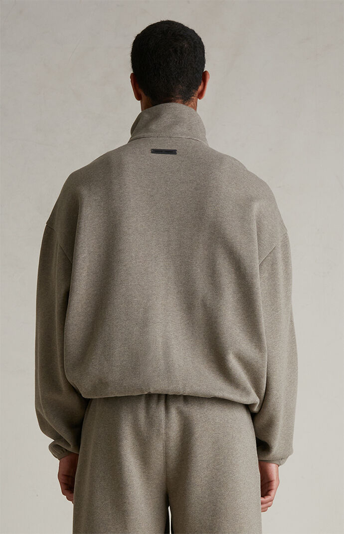Fear of God ESSENTIALS Homestead Heather Modern Fleece Track Jacket